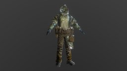 demo version of the tactical forest kit forest, clothes, l, tactical, warzone, military-equipment, low-poly, accurig