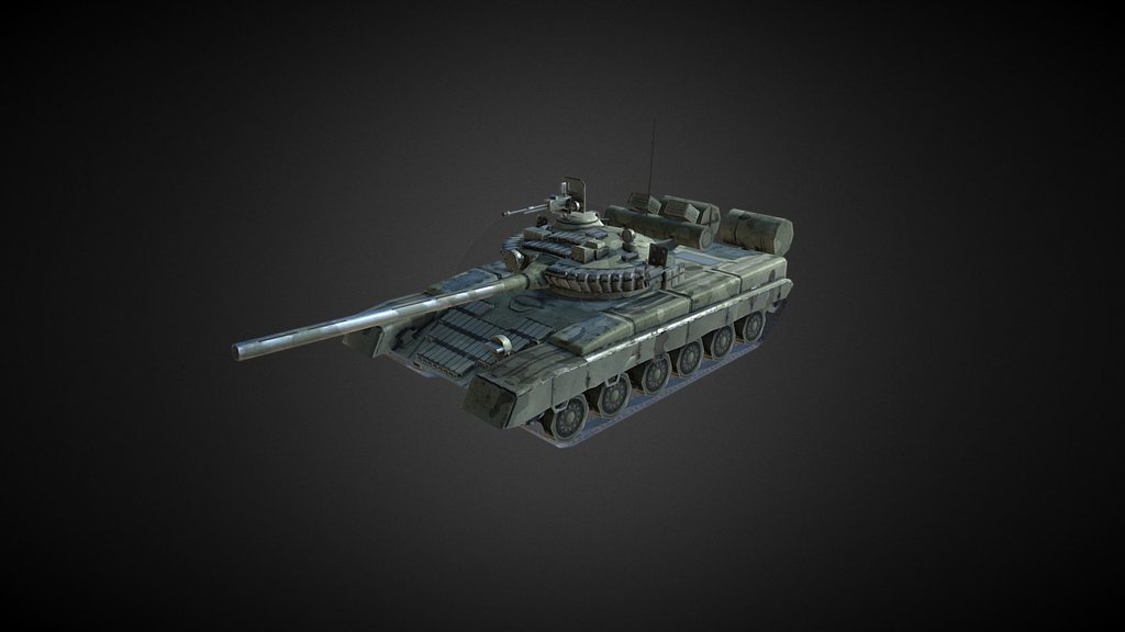 Tank T-80 is created for mobile game and you can buy on Gumroad: -link removed- - Tank T-80 - 3D model by PAVEL PLATIL animation studios (@pavelplatil) 3d model