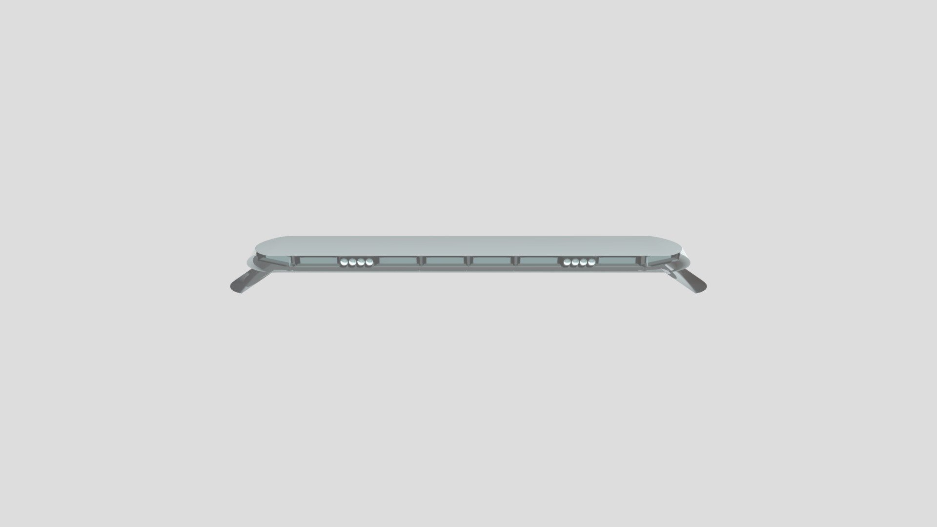For anyone to use! - Police Lightbar - Download Free 3D model by Smoke_Gernade 3d model