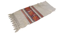 B9183 textile, romania, transylvania, religious, ethnography, material, cizer