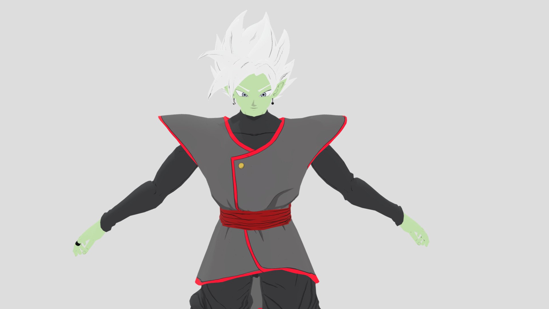 3D rigged Model of Fused Zamasu from Dragonball Super franchise

All Forms Included


Shape-keys for facial expressions

Game-ready and avaiable in both .blend and .fbx file formats

Medium poly

includes all textures

.blend includes a Cel-Shaded Version

Available here

https://www.artstation.com/flamelex/store




Model Specfications
Objects : 18
Faces : 13,673
Vertcies : 14,107
Triangles: 27,258
Bones: 218
Textures: 12
Textures dimensions: between 2048x2048 and 4072x4072 (depending on the object) - Fused Zamasu Rigged - 3D model by Flamelex 3d model