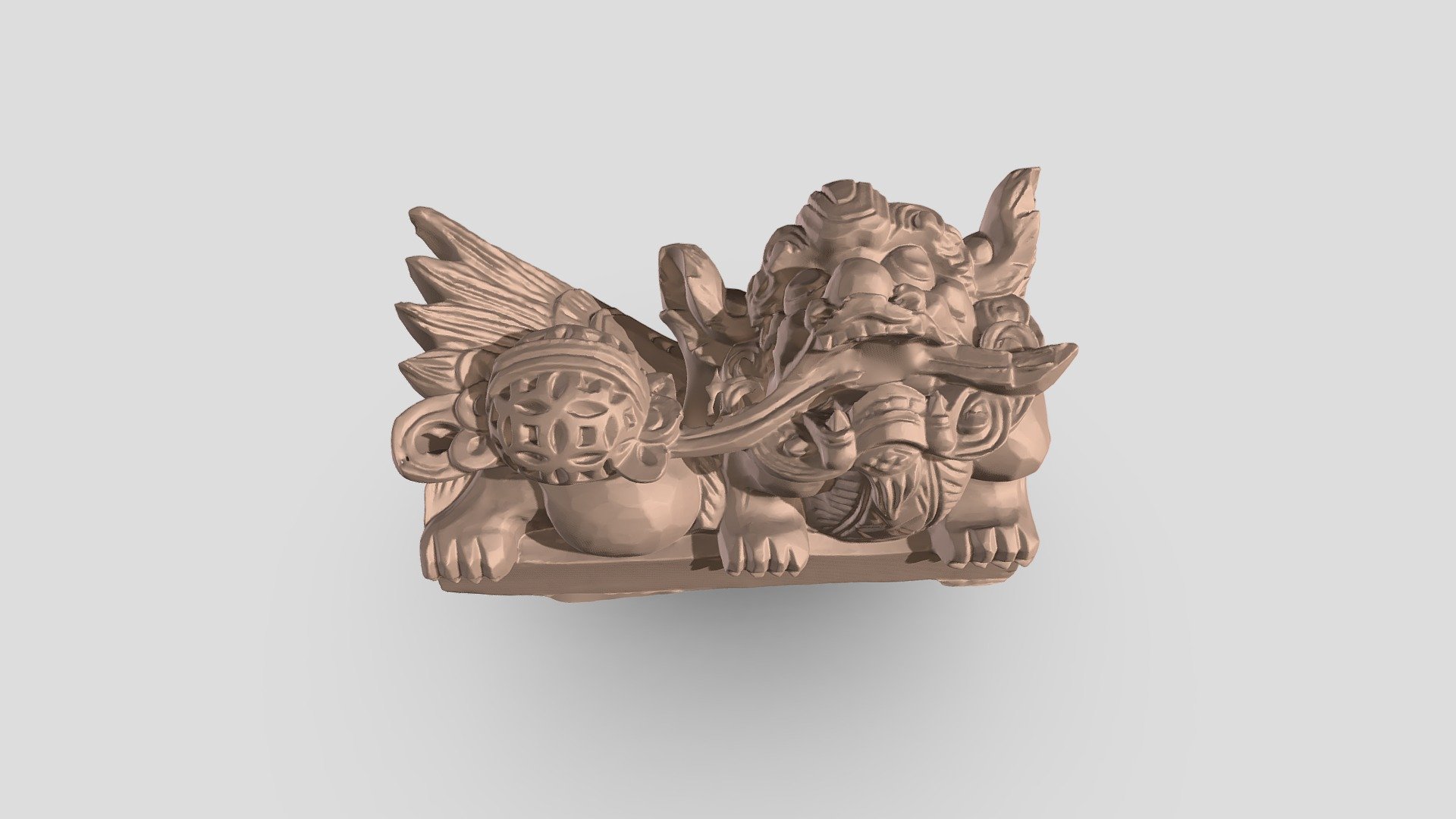 Wood carving by Thunk3D Fisher handheld 3d scanner 

https://www.facebook.com/Thunk3Dscanner/?modal=admin_todo_tour - Wood carving - Download Free 3D model by Diana Liu (@Diana123456) 3d model