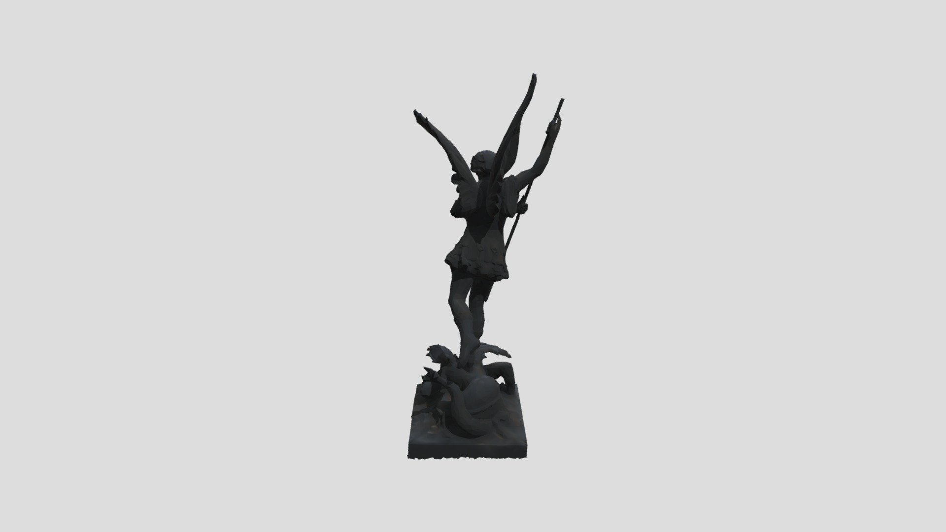 Escultura San Miguel Arcangel - Prueba AR 03 - Download Free 3D model by alik_fc 3d model