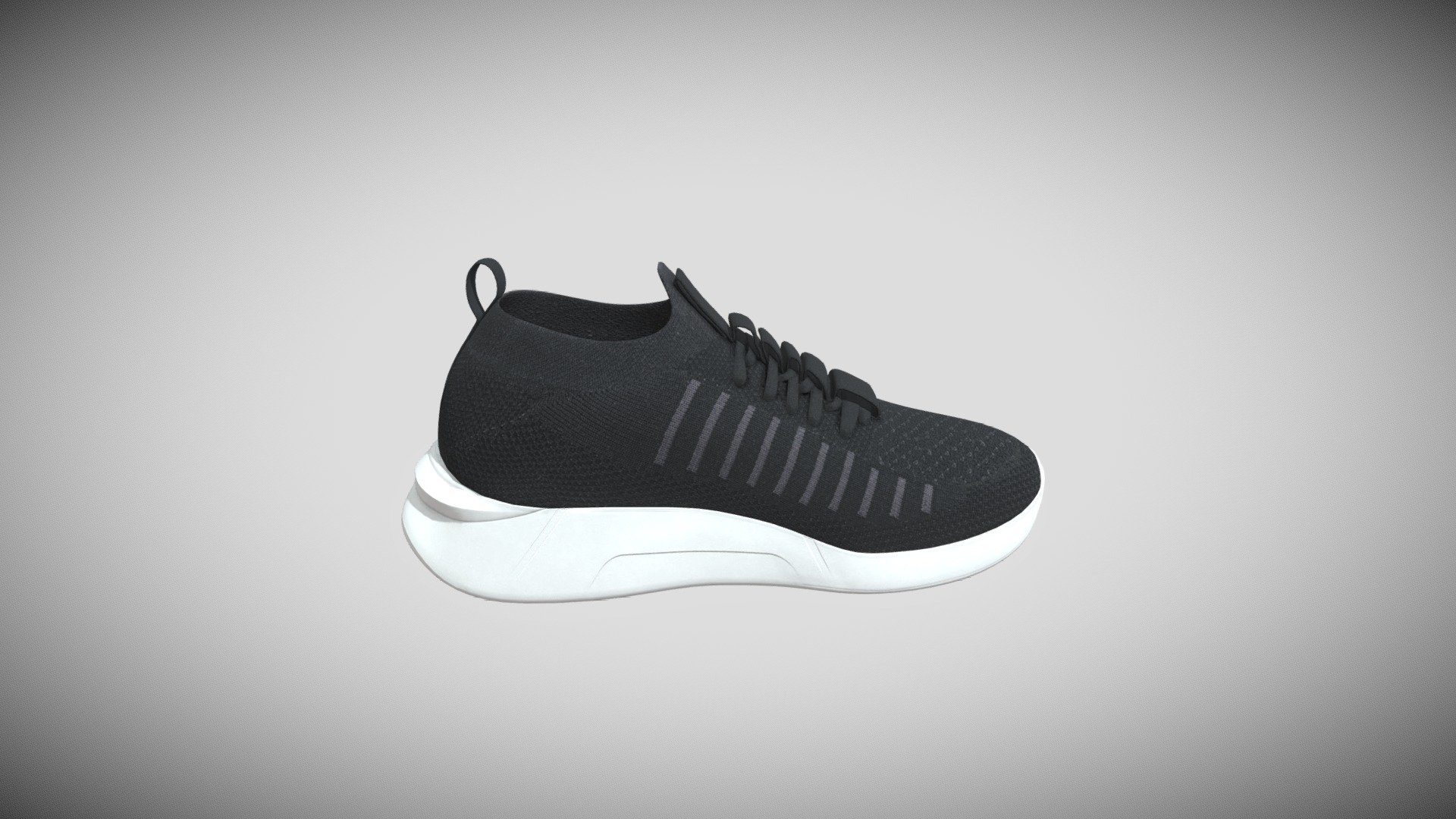 Walkaroo Men Running Shoe - WS3051 Black – Walkaroo Footwear