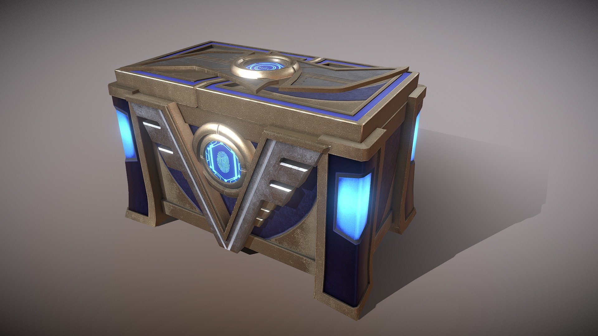 Treasure Box1 - TreasureBox1 - Buy Royalty Free 3D model by Riskyin(某音yin) (@theyin18) 3d model