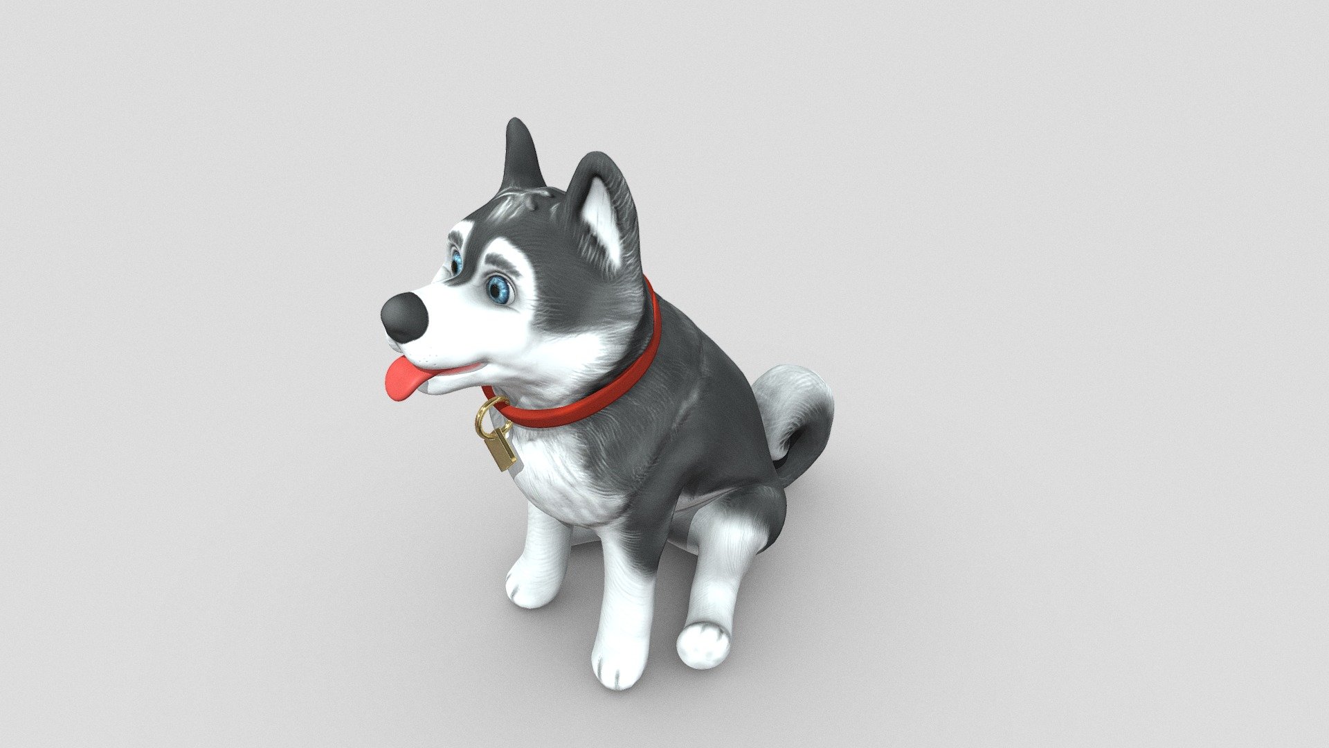 This is a Game ready low poly model of Cartoon Dog Sitting

This model is suitable for use in (game engines, broadcast, high-res film closeups, advertising, animations, visualizations)

FEATURES:

-High-quality polygonal model
-Models resolutions are optimized for polygon efficiency
-Model is fully textured with all materials applied (V-ray)
-No special plugin needed to open scene.
-Fully Unwrapped Uvs, non overllaping
-units used cm

File Formats:
OBJ

TEXTURES
4096x4096 color normal metal rough (pbr) - Cartoony Dog Sitting low poly - Buy Royalty Free 3D model by Pbr_Studio (@pbr.game.ready) 3d model