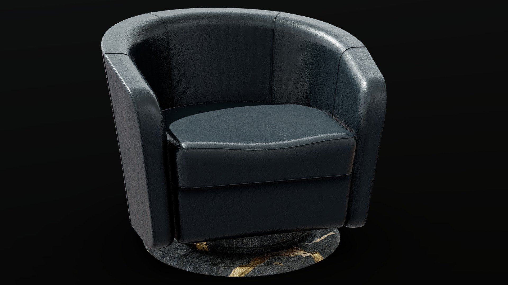 Luxurious barrel seat - Buy Royalty Free 3D model by Monarch (@monarchpbr) 3d model