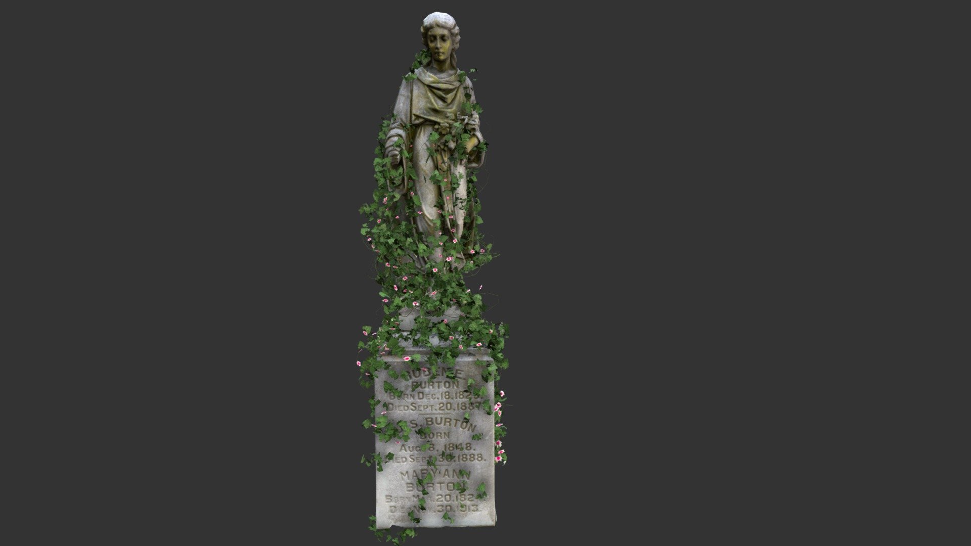 Statue 010 - 3D model by josluat91 3d model