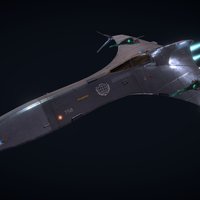 Federation Interceptor Nightingale star_conflict, gameart, scifi, spaceship