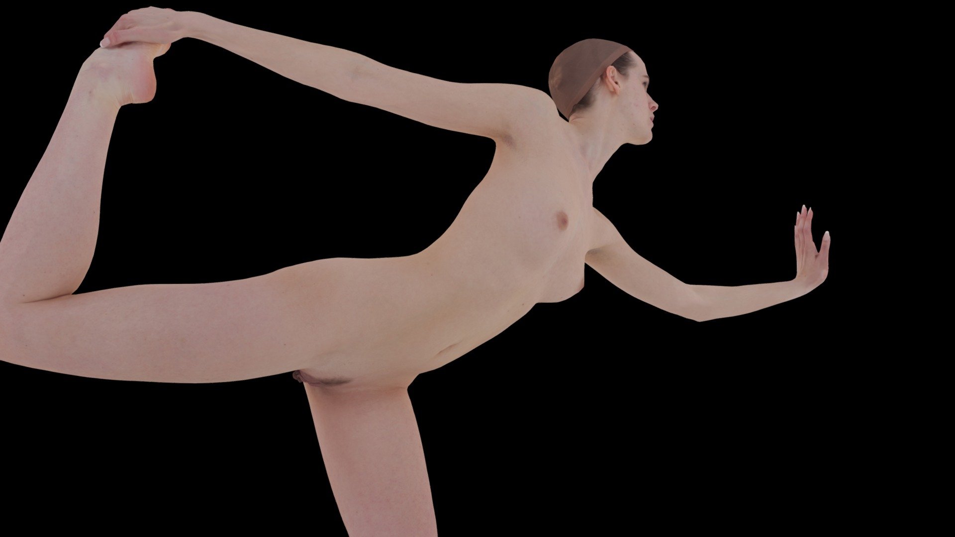Nude Female P07 - 3D model by alexwann202 3d model