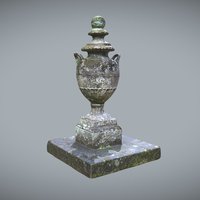 Stone Vase Low Poly