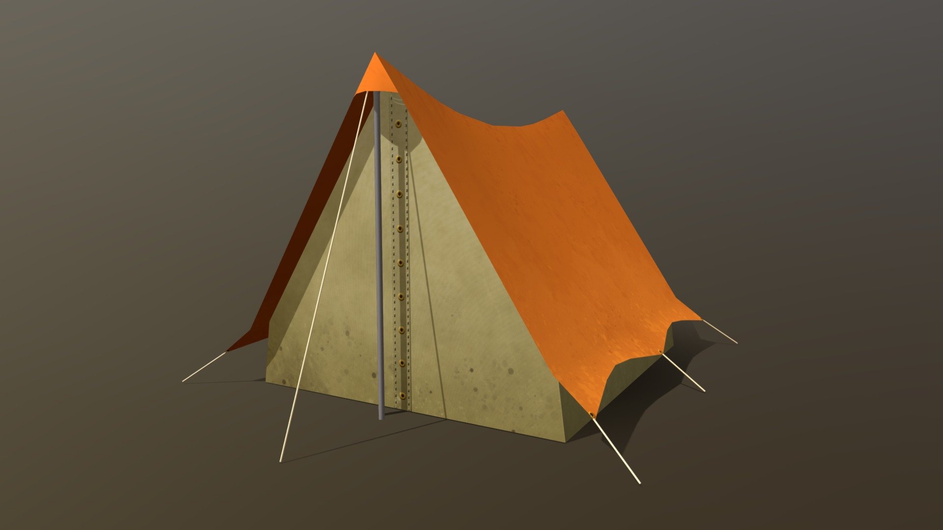 Tent - Download Free 3D model by Shatien 3d model