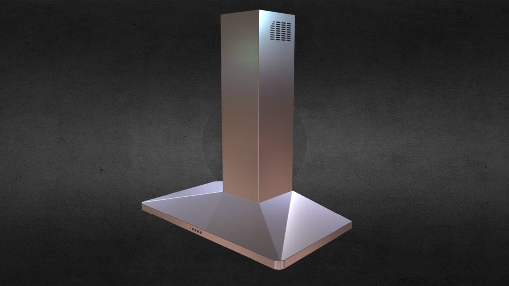 Classic High-detailed Kitchen Hood, modeled on SolidWorks 2015-16 3d model