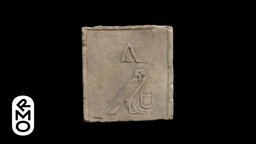Limestone stele owl, square, ancient, limestone, egyptian, acheology, ancient-egypt, stele, history