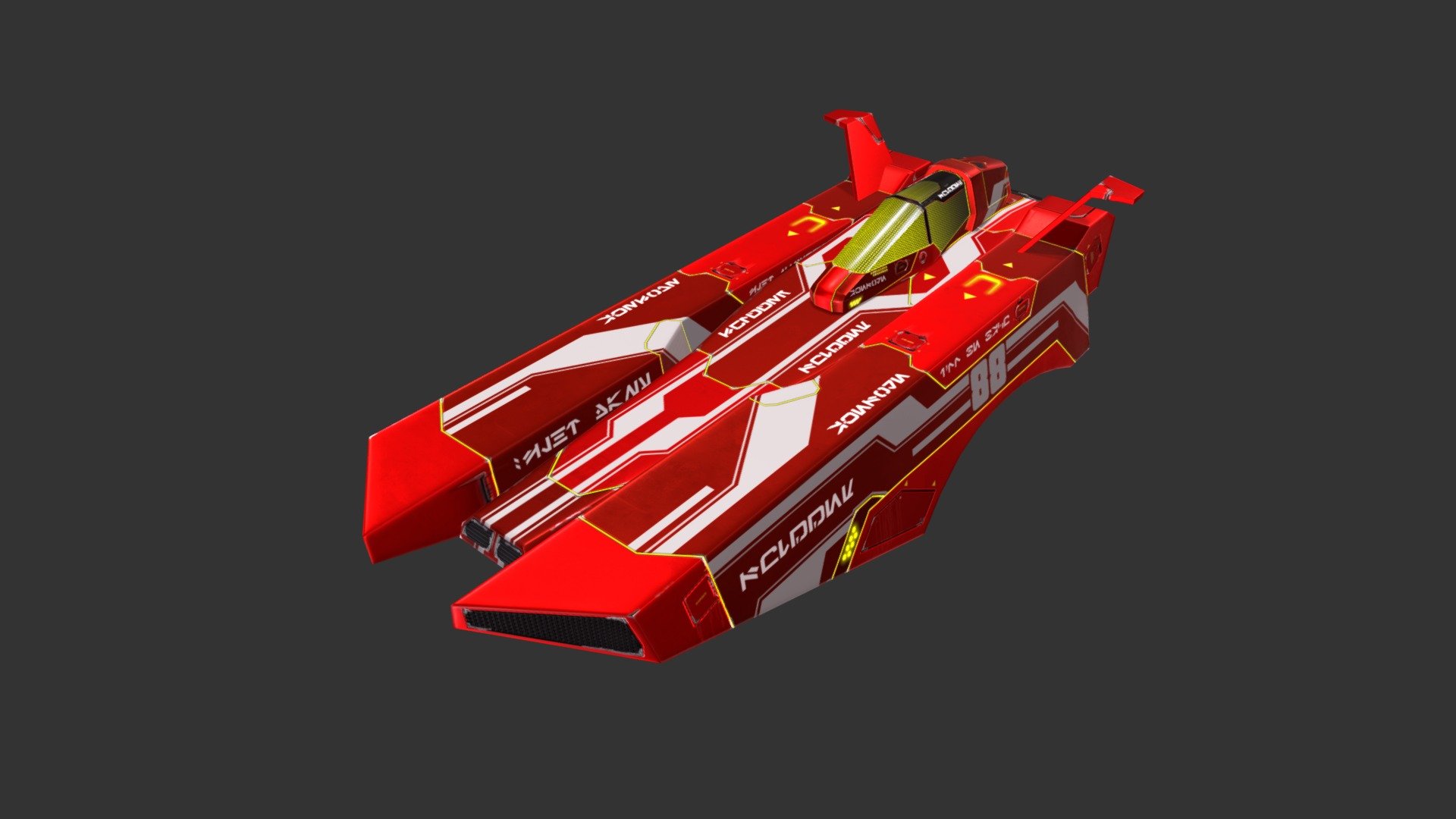 For more info visit: Ebal Studios - Modular Hover Racers Example - 3D model by Ebal Studios (@EbalStudios) 3d model