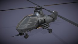 Fl 282 A1 (German Observation Helicopter) german, chopper, rts, germany, attack, synchropter, 282, kolibri, helicopter, flettner