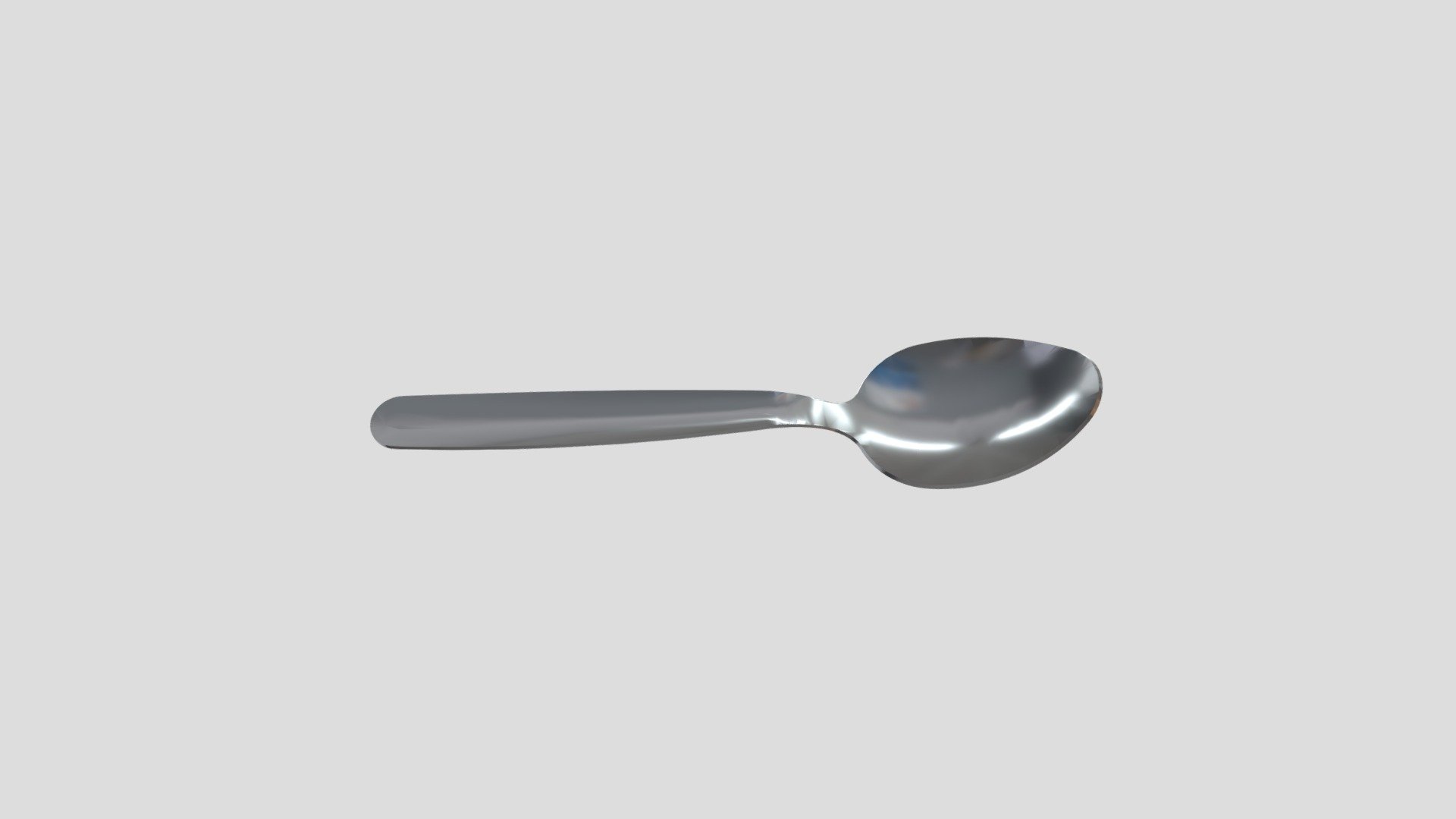 A good spoon - Spoon - Download Free 3D model by Mei (@410972008) 3d model