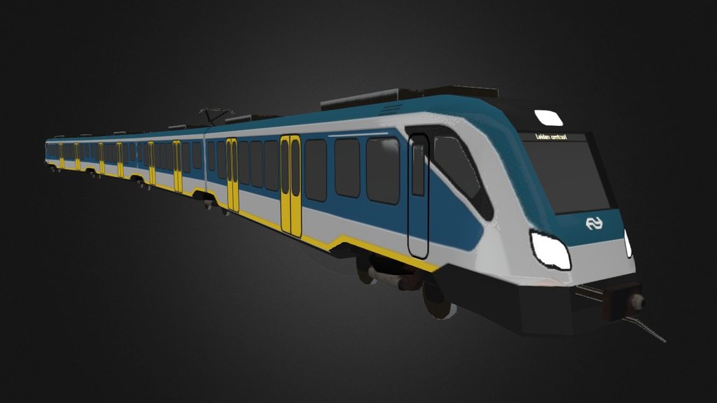 A model made to be used as a cities skylines mod.

Real life vehicle is the CAF CIVITY train - Sprinter Next Generation - 3D model by Maartenk 3d model