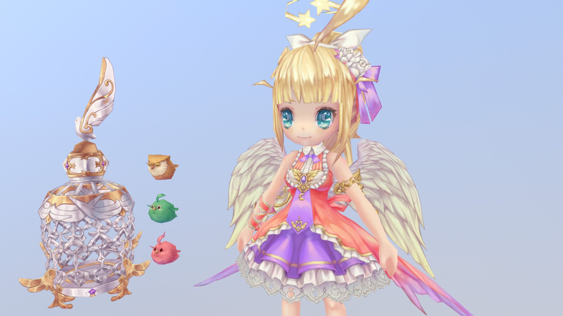 angel-girl - 3D model by wutony76 3d model
