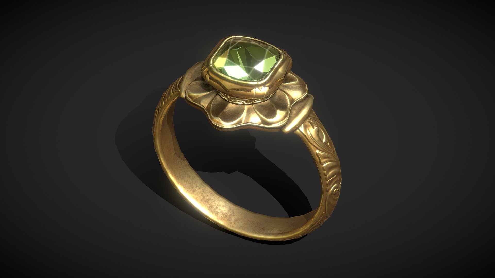 Green Gemstone Ring / Vintage Elvish Ring - low poly

Triangles: 2k
Vertices: 1k

4096x4096 PNG texture - Vintage Elven Ring - low poly - Buy Royalty Free 3D model by Karolina Renkiewicz (@KarolinaRenkiewicz) 3d model