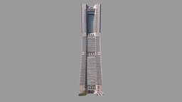 LandmarkTower tower, japan, googleearth, yokohama, architecture, minatomirai