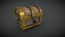 treasure box texture treasure, box, substancepainter, substance