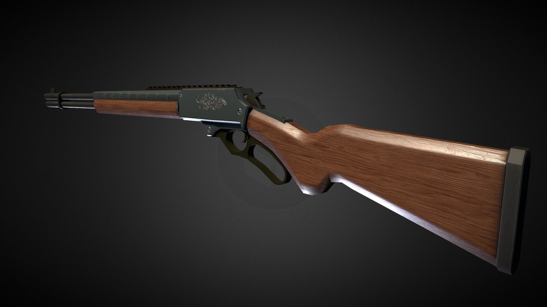 loosely based off the Marlin 366 guns.  Made with Blender and Substance Painter.  Perfect Detail for First Person and Third person Shooter games 3d model