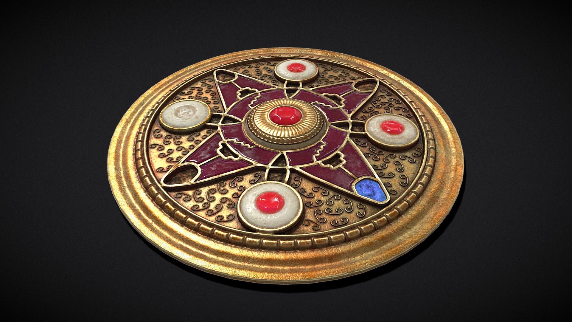 Anglo Saxon Brooch
VR / AR / Low-poly
PBR approved
Geometry-
Polygons 57,815
Vertices 57,756
Textures 4K PNG - Anglo Saxon Brooch - Buy Royalty Free 3D model by GetDeadEntertainment 3d model
