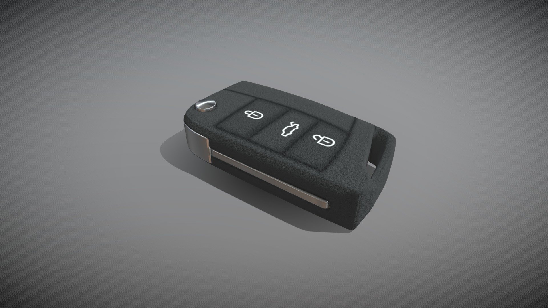Simple electronic car key made with Blender - Electronic Car Key - Download Free 3D model by neeb17 3d model