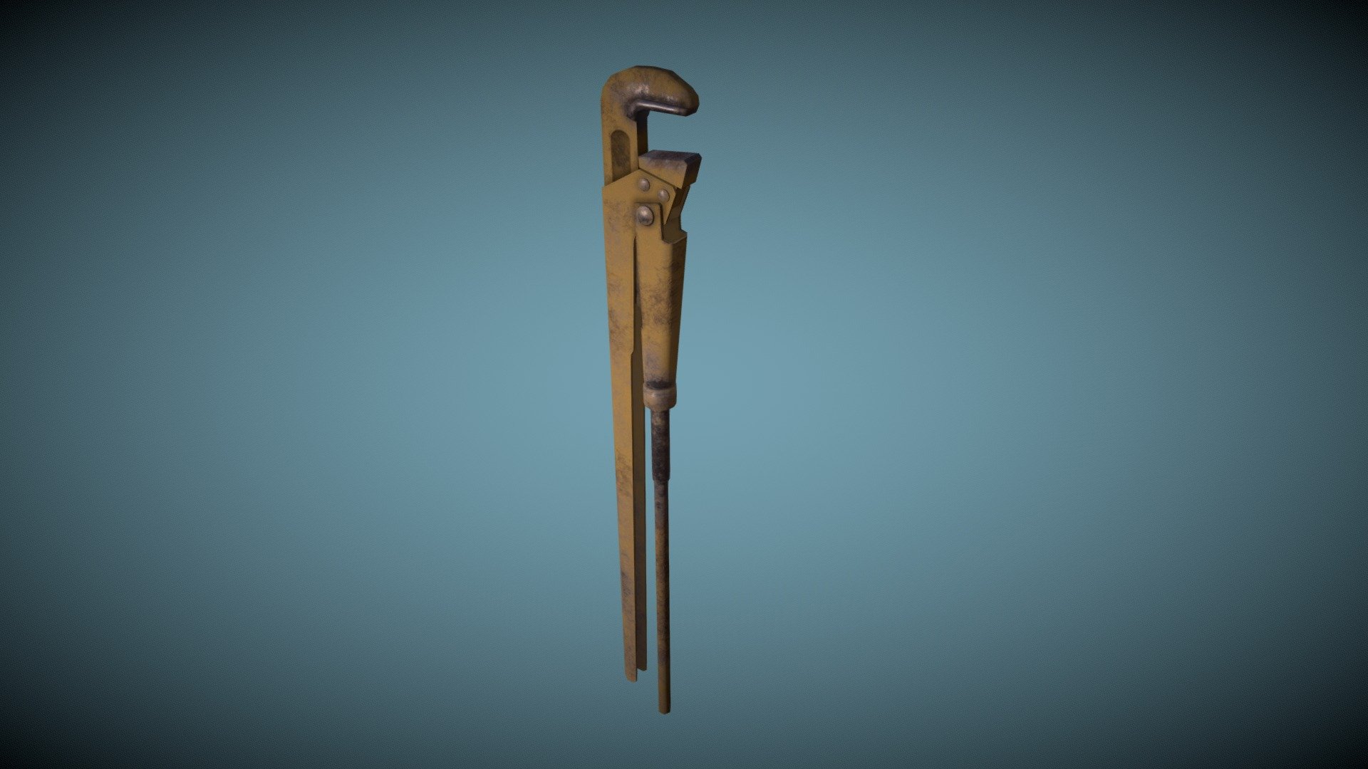Pipe wrench - Pipe Wrench - Download Free 3D model by valentin321 3d model