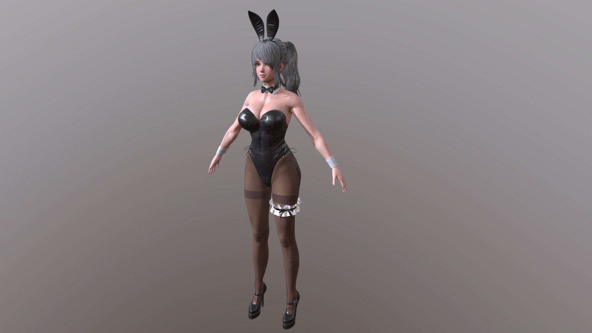 Erika Bunny - 3D model by enzohao 3d model