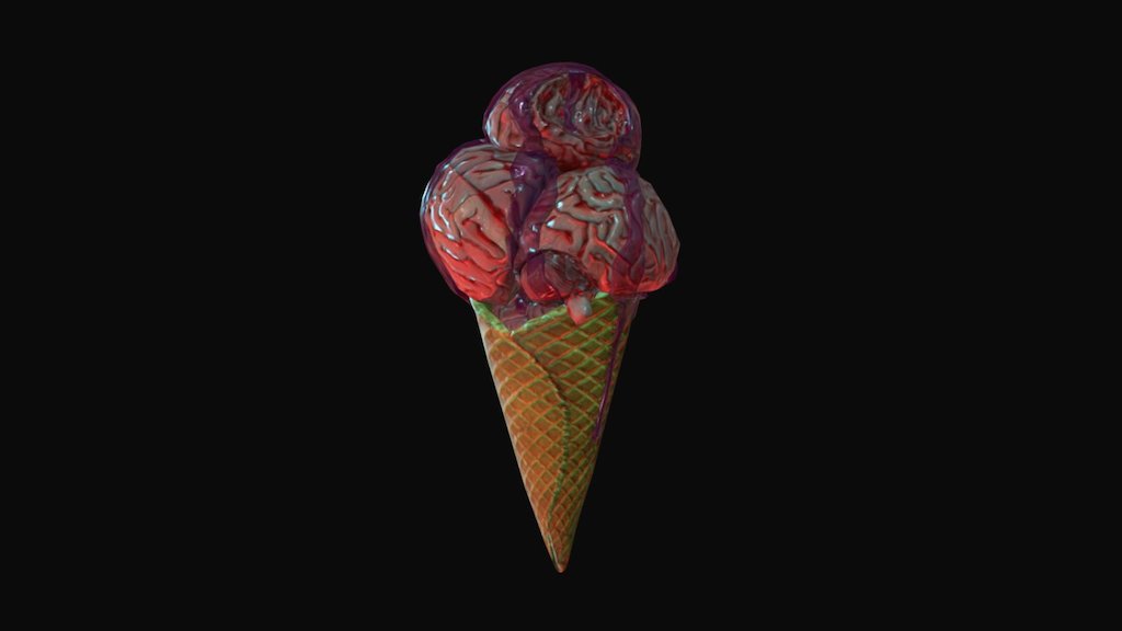Brain Cone - 3D model by fsanin 3d model