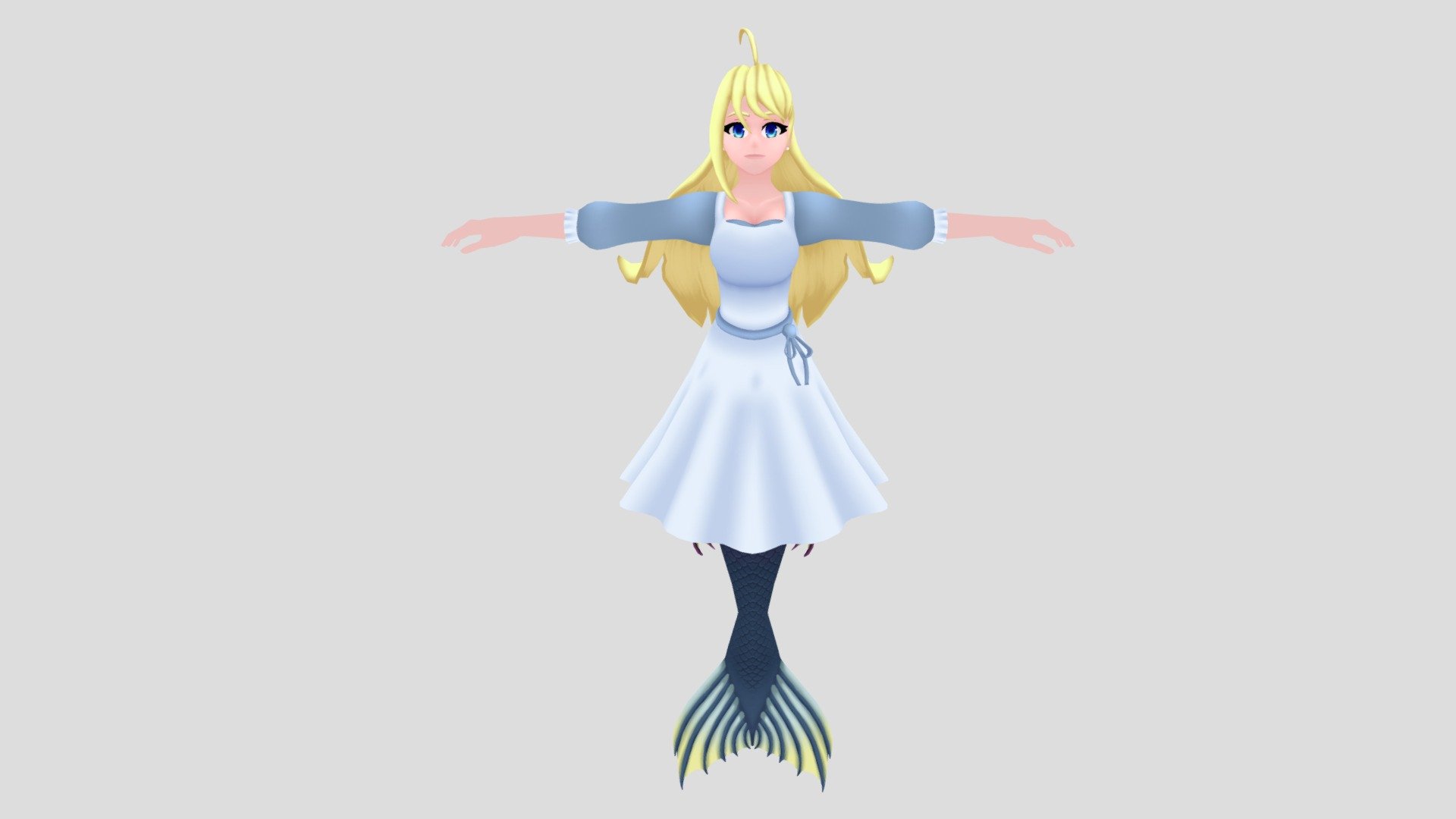 First fonctionning VRM model / vtuber model made in blender for Vseeface

Made while thinking about futur transfer in vrchat therefore topology is kept under 20k faces.

Texture are NOT OPTIMISED at all as this is my first time dealing with blender and it's particularities 3d model
