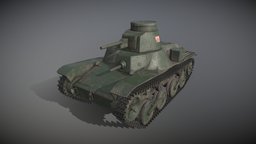 Type 95 Ha-Go ww2, tank, japanese, ha-go