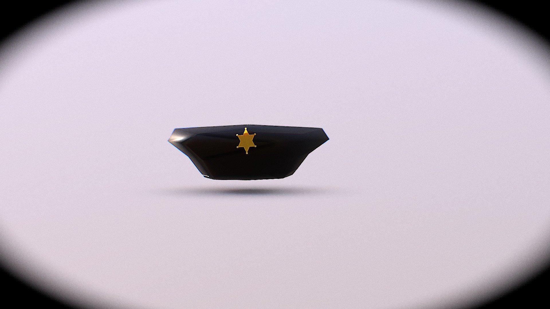 Lowpoly 3D Model of a Police Hat.
Made in: Blender 3d model