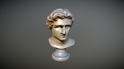 Alexander The Great greek, empire, alexander, statue, scultpure, macedon, macedonian, human, history, createdwithai