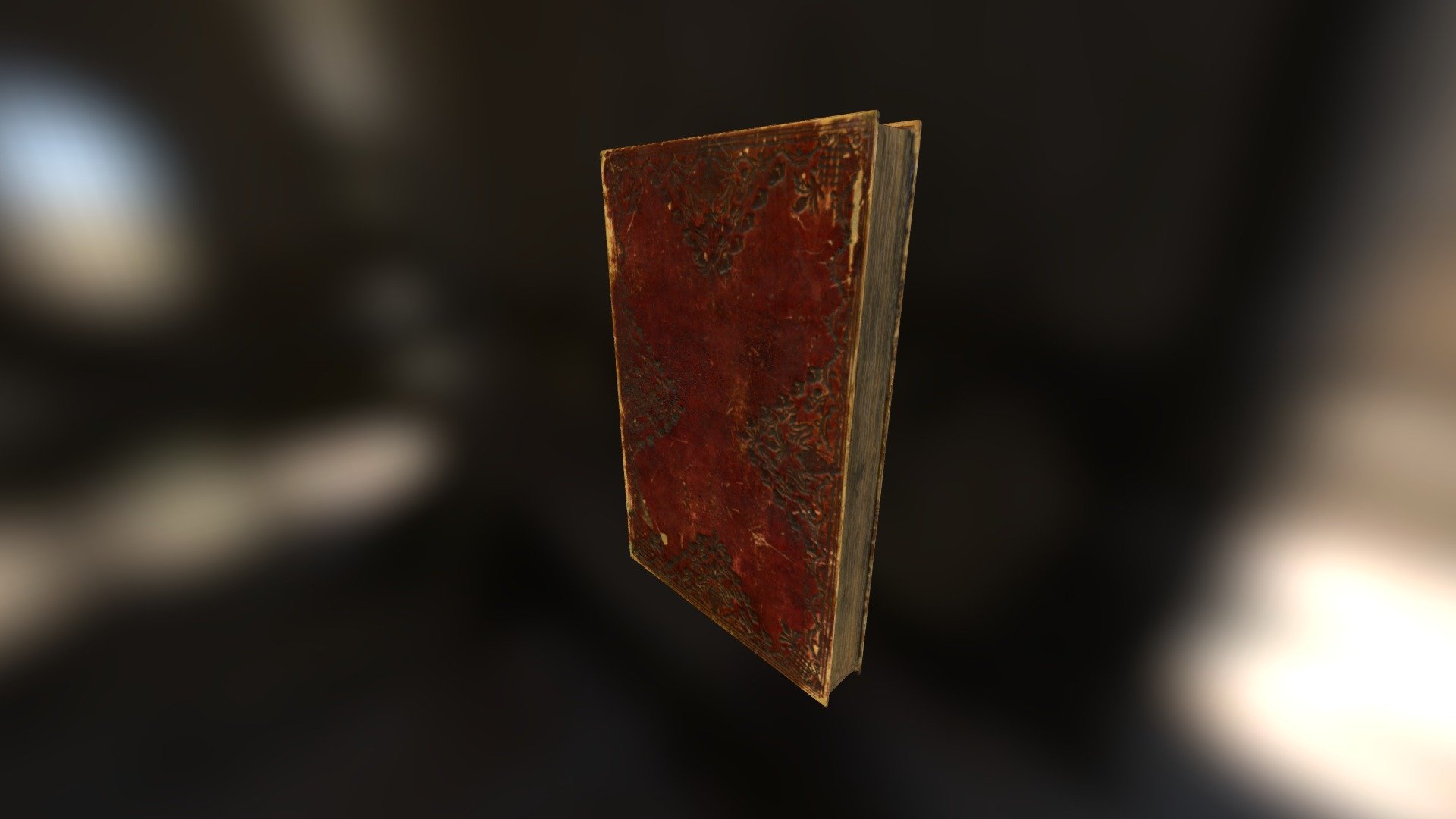 A very old book - very old book - 3D model by rkr (@rottensocks) 3d model