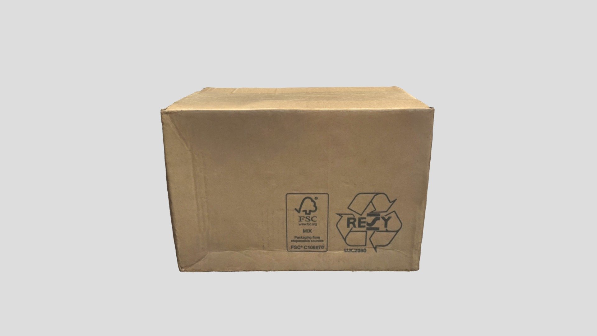 -Cardboard box captured using LiDar-

For other formats please comment 3d model
