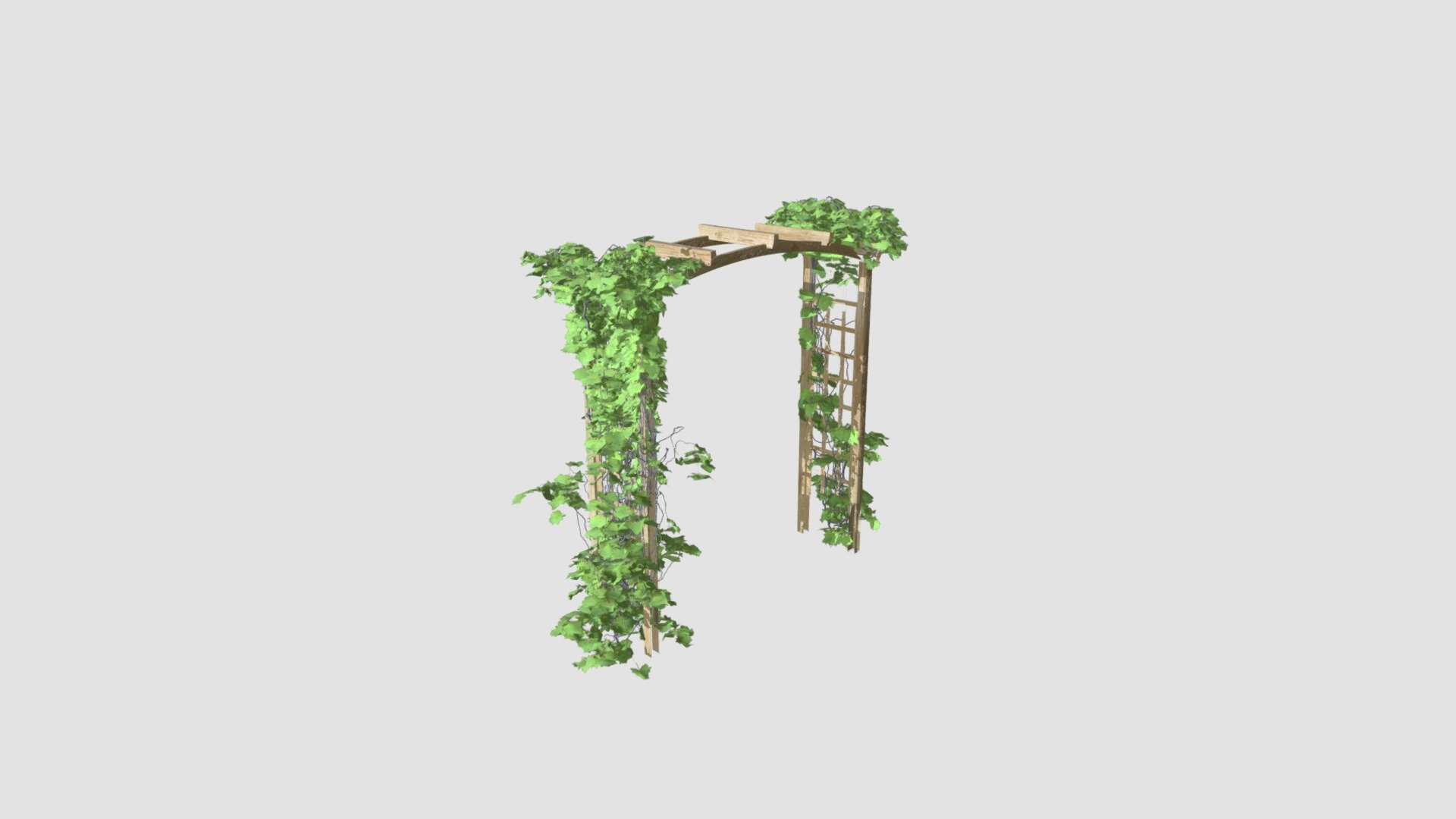 Highly detailed model of pergola with textures, shaders and materials. It is ready to use, just put it into your scene 3d model