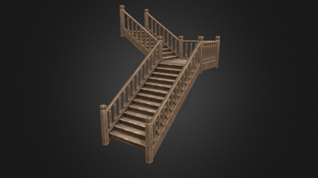 Staircase - 3D model by niver_mk 3d model