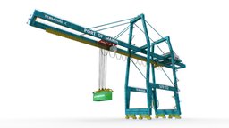 Container Crane dock, cargoship, crane, cargocontainer, container