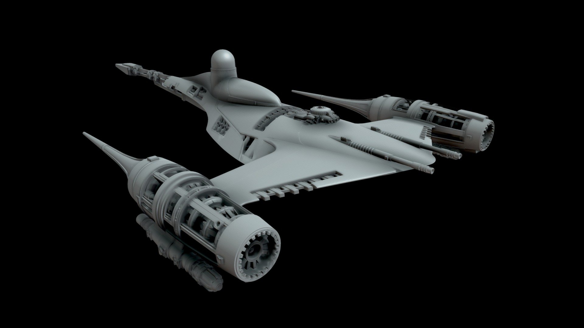 3d Printable
3d print model will provide on bundle - N-1 Starfighter (Mandalorian) - Buy Royalty Free 3D model by Lar'c (@larcc) 3d model