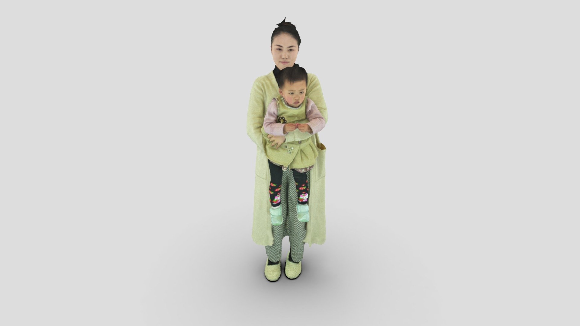 255 Mom&Child - Buy Royalty Free 3D model by stupidboy34 3d model
