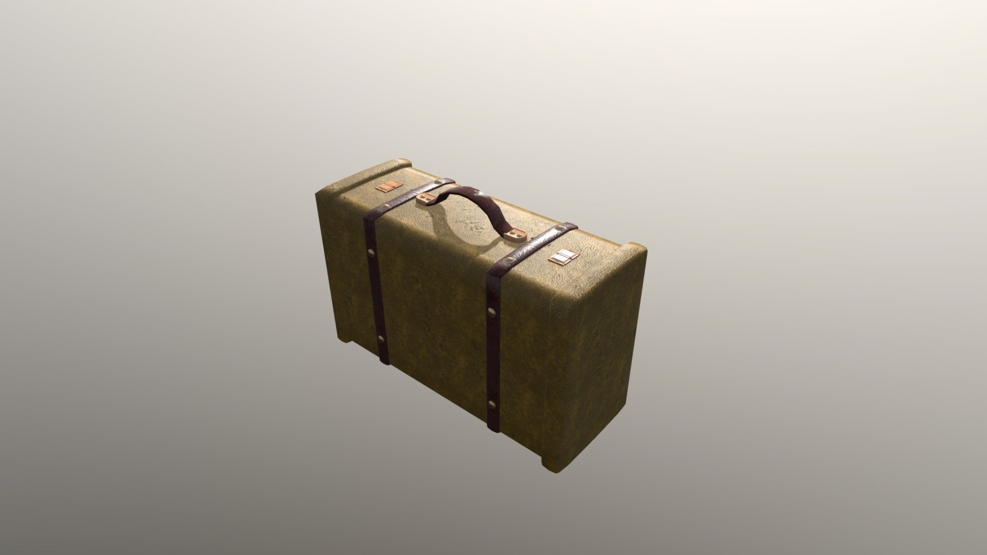 Luggage 03 - 3D model by hwong 3d model