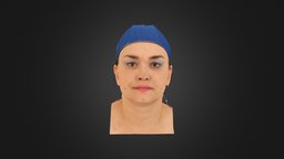 3D Head Scan Monika Kralikova Neutral