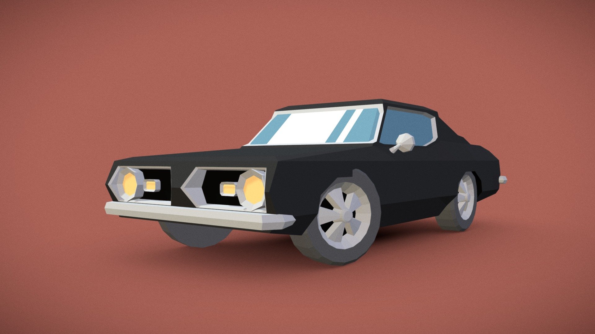 The low poly model of Plymouth Barracuda 1969




The model is flat shaded low poly colored with a texture.

Can be easily recolored.

Optimized for mobile games.
 - Plymouth Barracuda 1969 - Download Free 3D model by eightismore 3d model