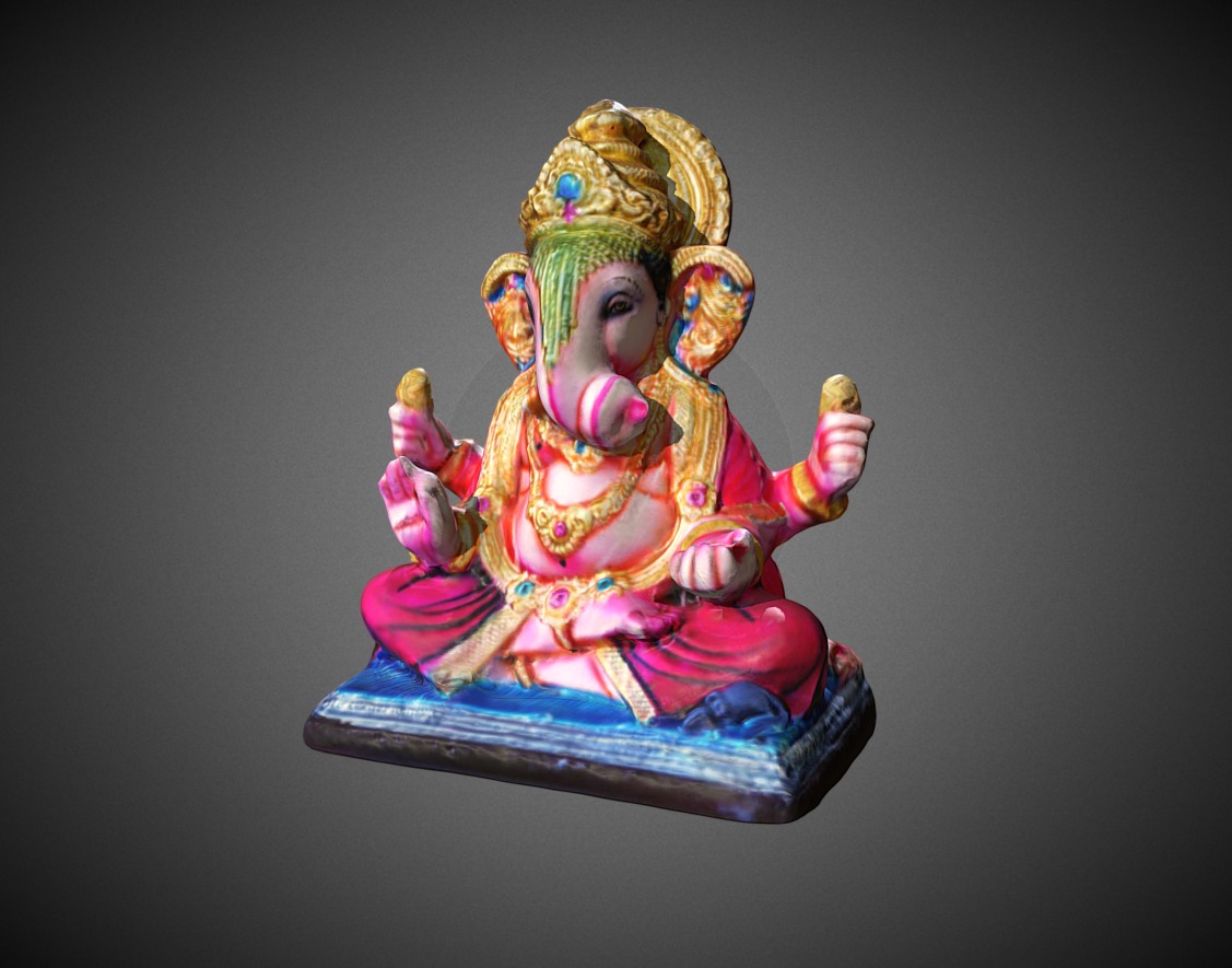 Published by 3ds Max - Ganesh Color - Download Free 3D model by Francesco Coldesina (@topfrank2013) 3d model