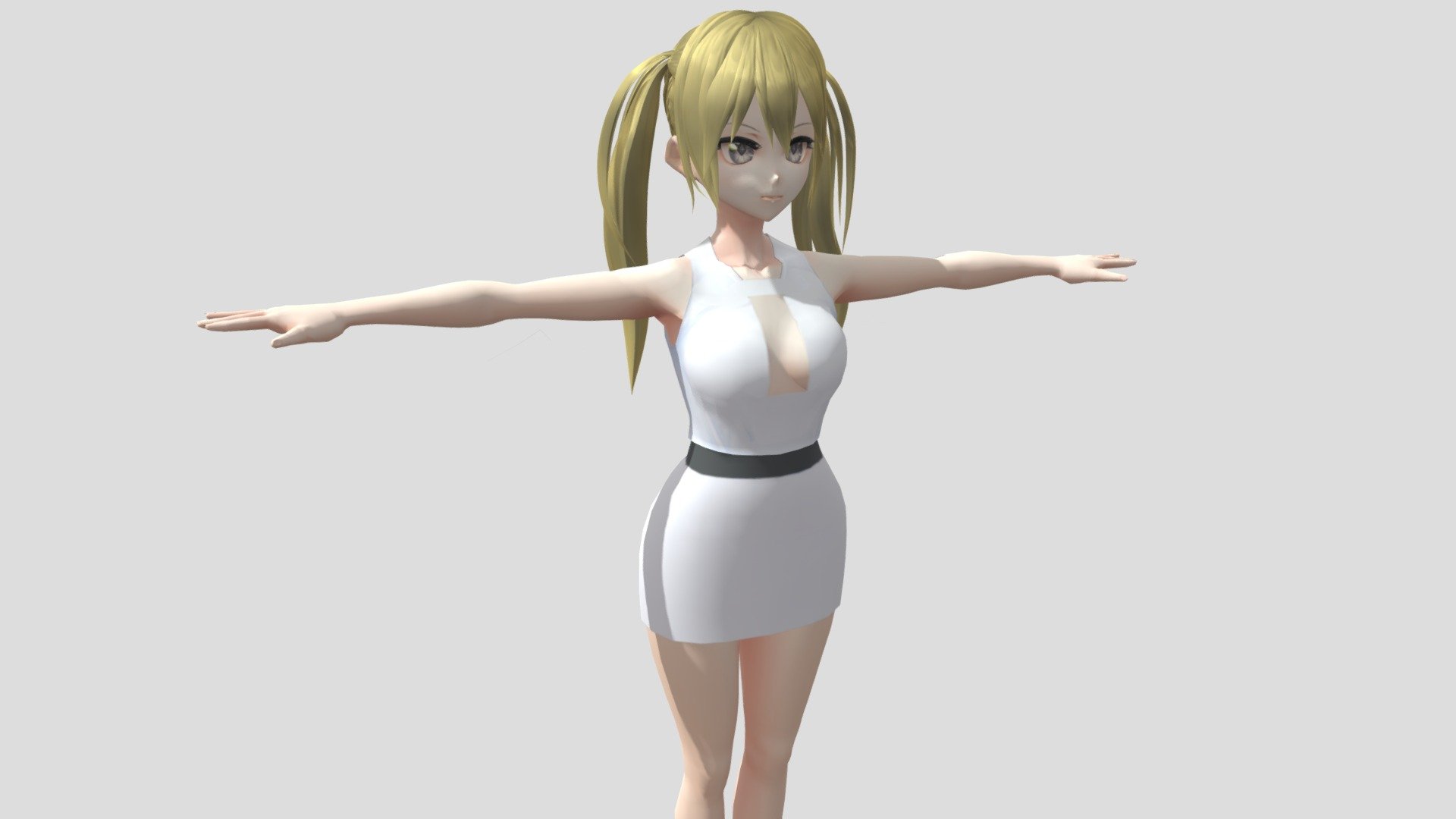 Model preview



This character model belongs to Japanese anime style, all models has been converted into fbx file using blender, users can add their favorite animations on mixamo website, then apply to unity versions above 2019



Character : Zoe

Verts:18972

Tris:26834

Fourteen textures for the character



This package contains VRM files, which can make the character module more refined, please refer to the manual for details



▶Commercial use allowed

▶Forbid secondary sales



Welcome add my website to credit :

Sketchfab

Pixiv

VRoidHub
 - 【Anime Character / alex94i60】Zoe (Casual) - Buy Royalty Free 3D model by 3D動漫風角色屋 / 3D Anime Character Store (@alex94i60) 3d model