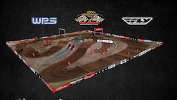 Hay Days 2016 Interactive Track Map terrain, track, drone, fmx, freestyle, map, motocross, scan, race, trackmap