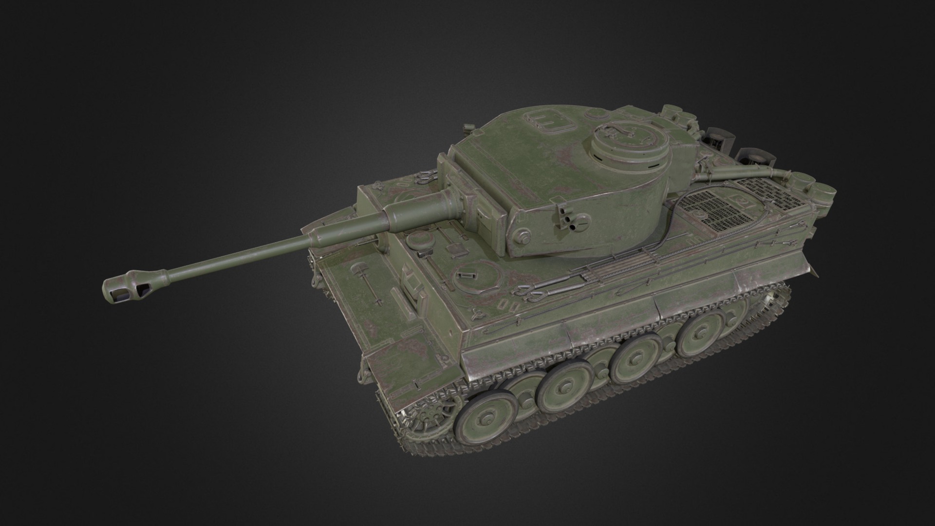 Tiger I Japan - 3D model by Wargaming.net (@wargaming) 3d model